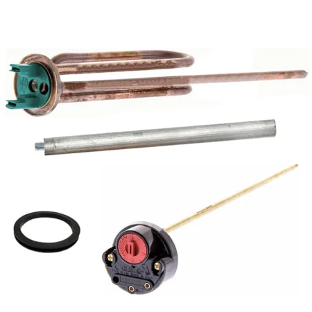 1500W thermo resistance repair KIT + anode + gasket + thermostat