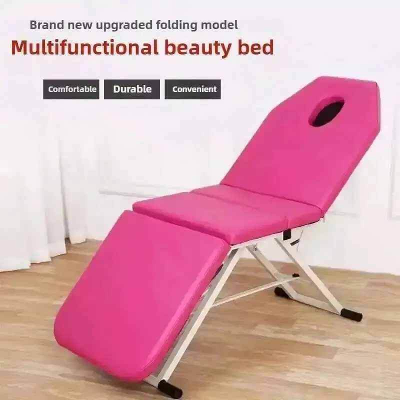 Folding Height Massage Massage Bed,Portable Adjustable Bed,Lightweight Home Beauty Bed,Examination Bed Portable Massage Table