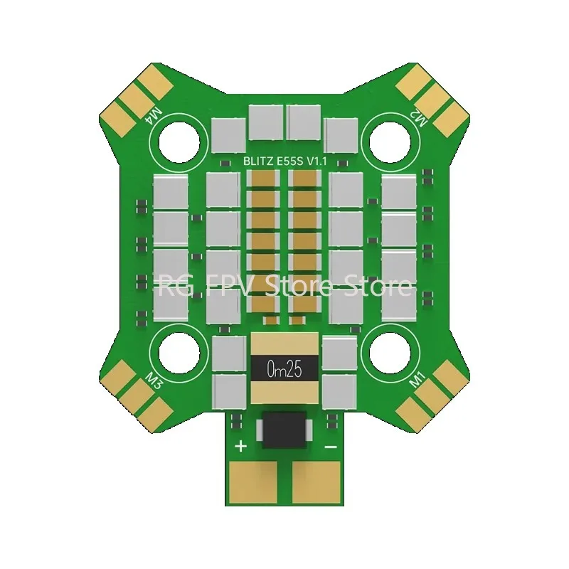 

iFlight BLITZ E55S 4-IN-1 2-6S ESC with 20*20mm Mounting Hole for FPV