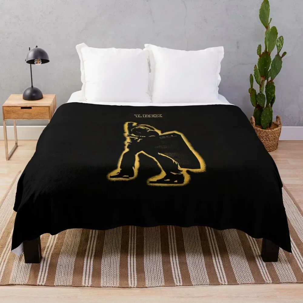 Electric Warrior - T-Rex Throw Blanket Summer Soft Sofa Quilt Blankets