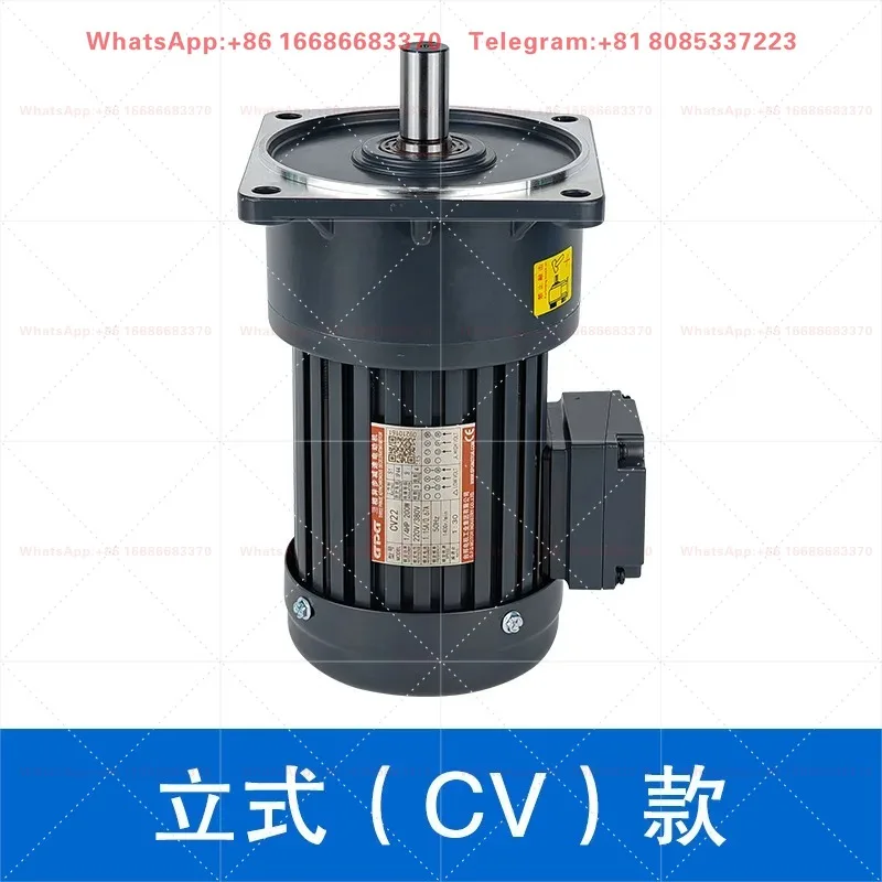 100W 18 Axis 3-5 Speed Ratio 3 Phase Geared Motor 220V 380V 2000W Industrial Electric Reduction Drive Motor
