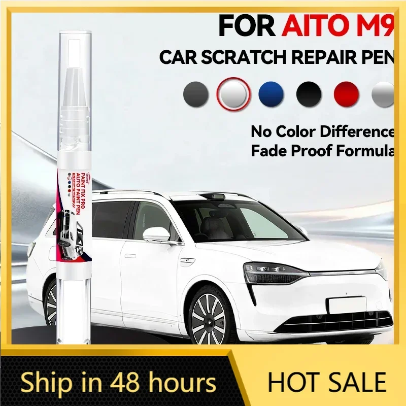 

Car Dedicated For AITO M9 Car Paint Repair Pen Touch Up Scratch Remover DIY Auto Accessories Orange Y07J Red Black XM1 Green N29
