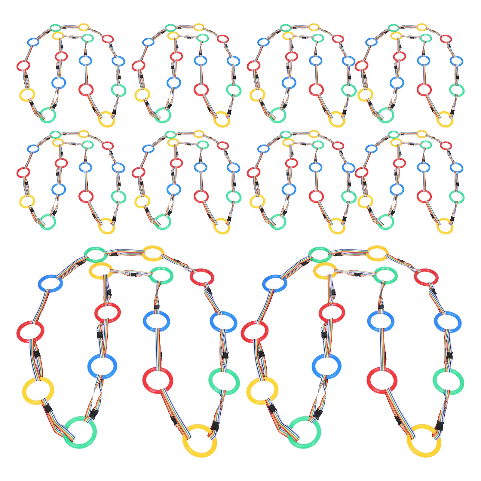 

12Pcs Children Anti-Loss Rope Soft Lightweight Wrist Leash Preschool Kindergarten Toddler Safety Walking Rope Child Safety