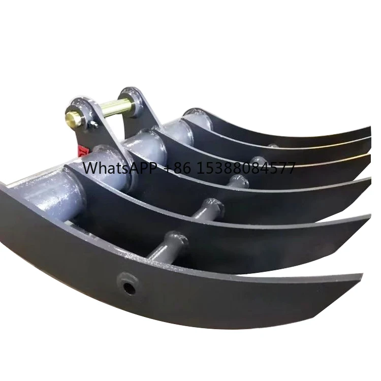 

Excavator Dozer Tractor Root Rake Grapple Stick Rake D6T For Sale