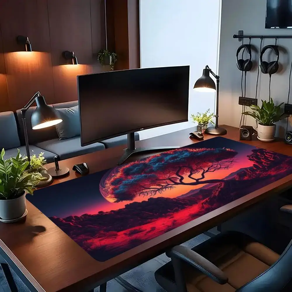 

Non-Slip Rubber Base for Aesthetic & Gamer Enthusiasts Mouse Pad Non-slip large mouse pad