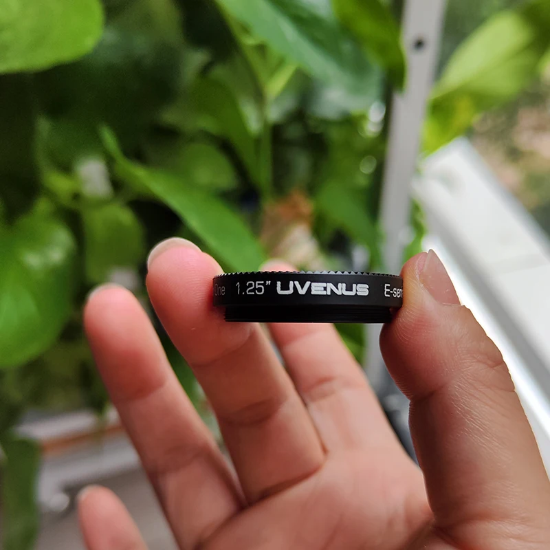 비너스 이미징용 UV-PASS 필터 설계, 플레이어 1, 1.25"