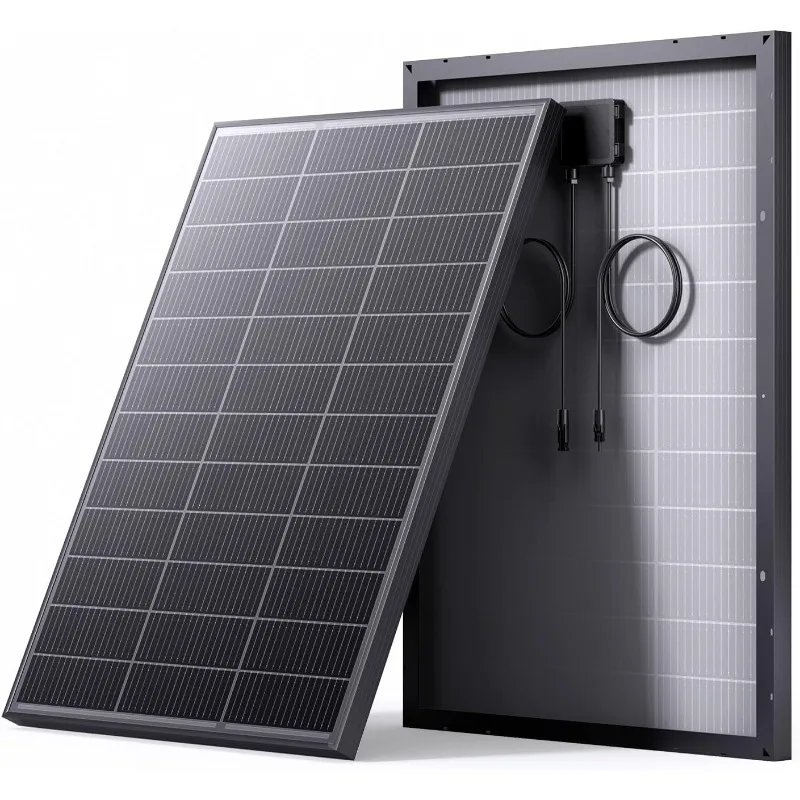 

Monocrystalline Solar Panel, 25% High Efficiency PV Modules, Ideal for RV, Trailer, C