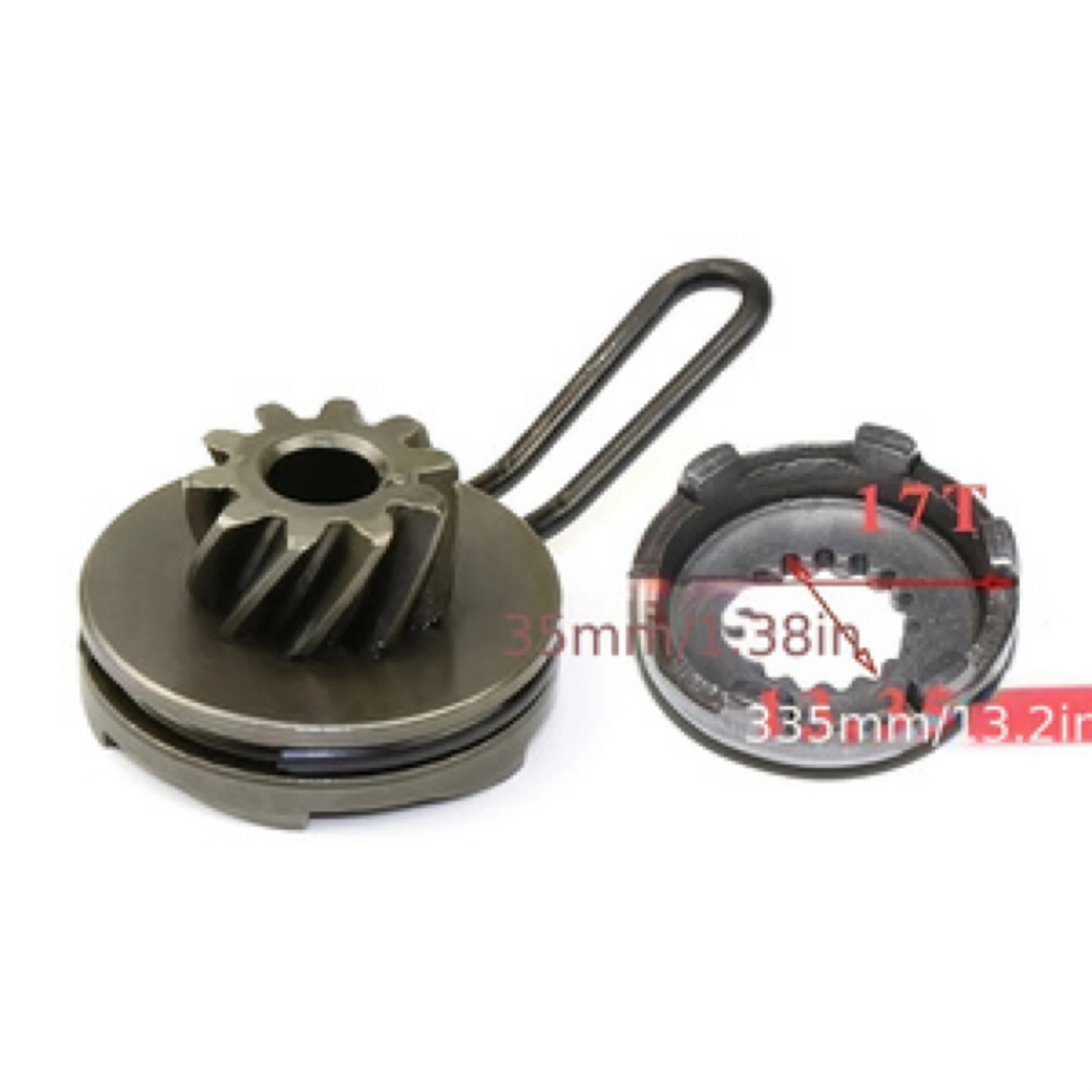 Kick Start Ratchet Gear Kit 17T for 2 Stroke 50cc JOG Minarelli QMB1PE40 Scooter
