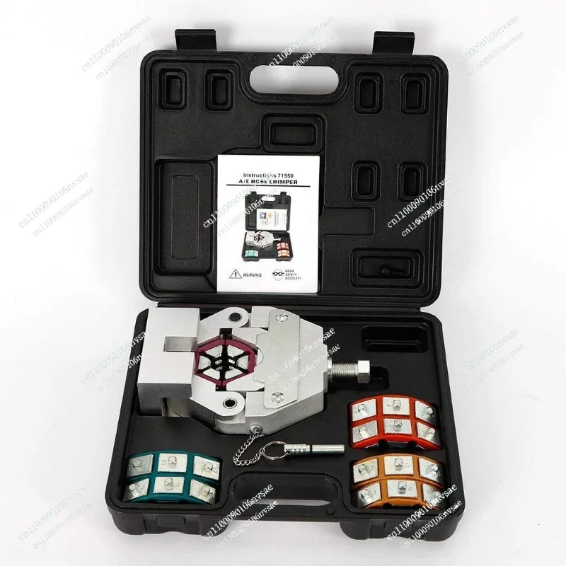 

Manual A/C Hose Crimper Kit Mechanical 71550 Air Conditioning Press Hose Crimping Pliers Handheld Hose Crimping Repaire Tool