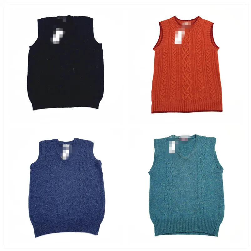 

Винтажный свитер Nordic Sle, жилет с v-образным вырезом, однотонный, Fair Isle, женская модная осенне-зимняя трикотажная одежда