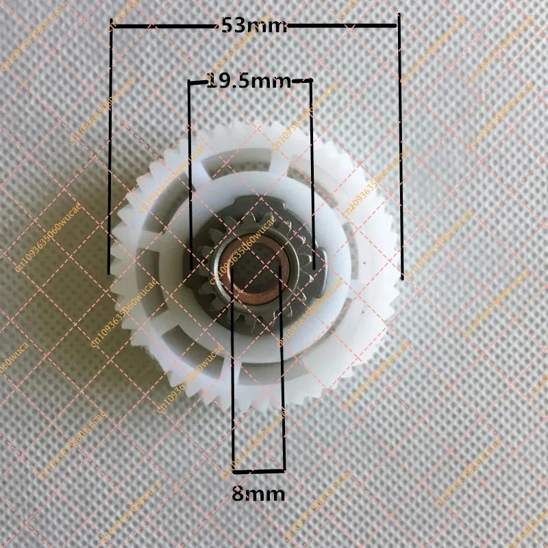 27# Gear for Electric Meat Grinder - Replacement Spare Part for Sausage Maker Machine, Compatible with Geepas, Kenwood, Zelmer