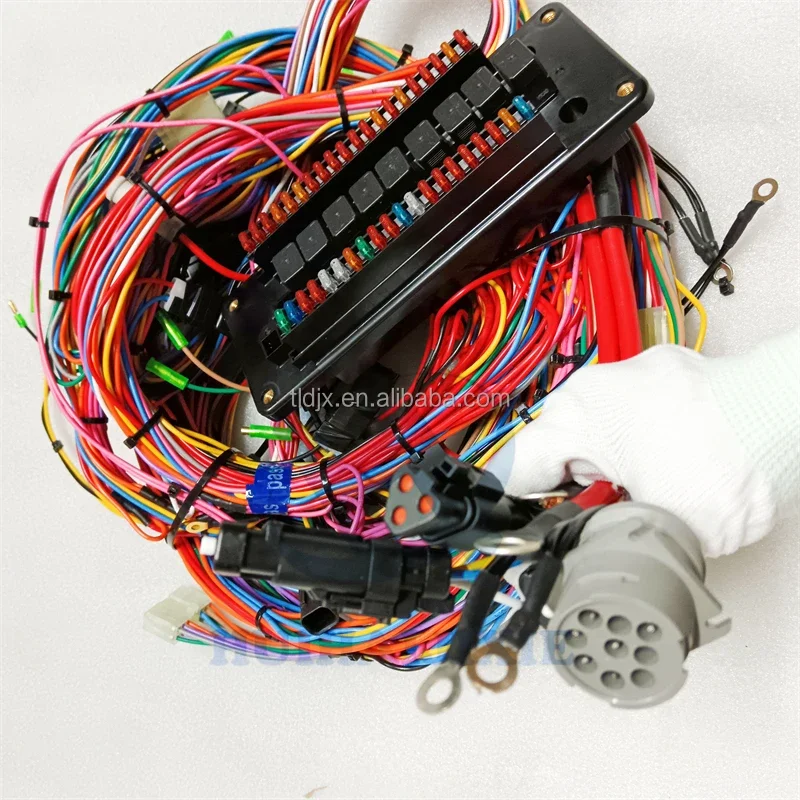 Construction Machinery Parts 350-8256 3508256 for Wiring Harness Assembly for 324D 328D Excavator 450-0714 334-0575 59-5296