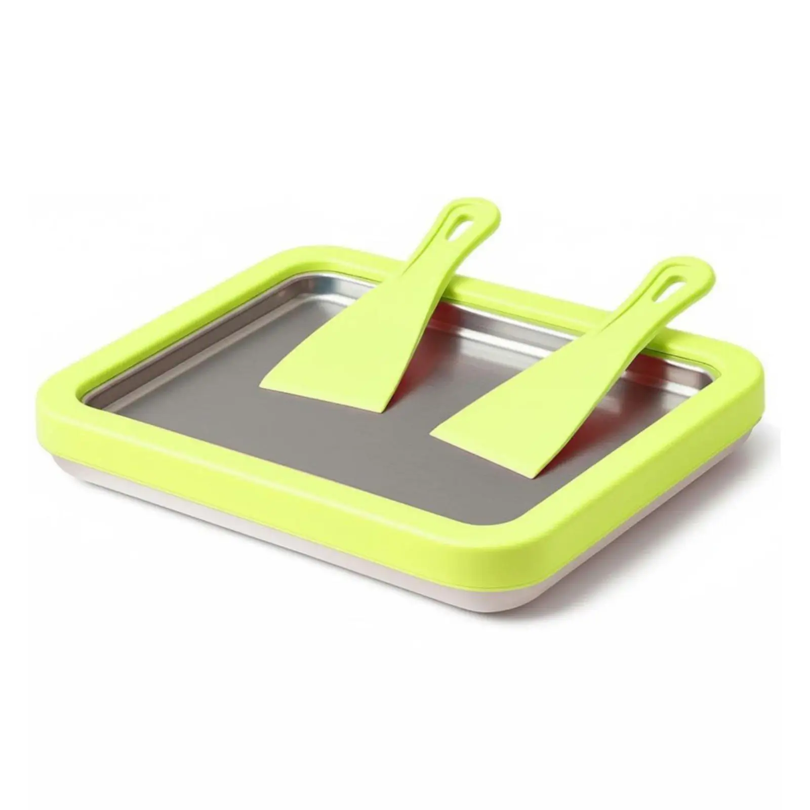 User Friendly Ice Machine Premium Rolled Ice Cream Plate for Hands on Dessert Party Fun