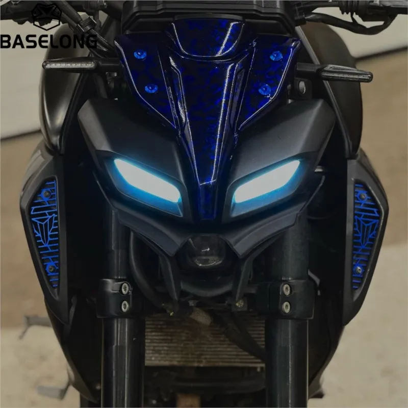 

Motorcycle Air Intake Filter Cover Intake Grill Guard Protector For YAMAHA MT15 MT-15 V2 2019-2020-2021-2022-2023-2024-2025-2026