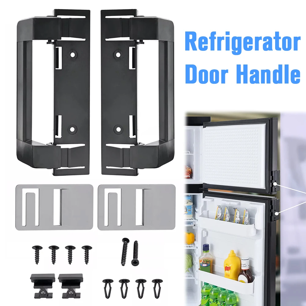 

2Pcs RV Refrigerator Door Latch Handle OE 3316882900 Refrigerator Hardware Door Handles for Dometic DM2672 DM2682 DM2872 DM2882