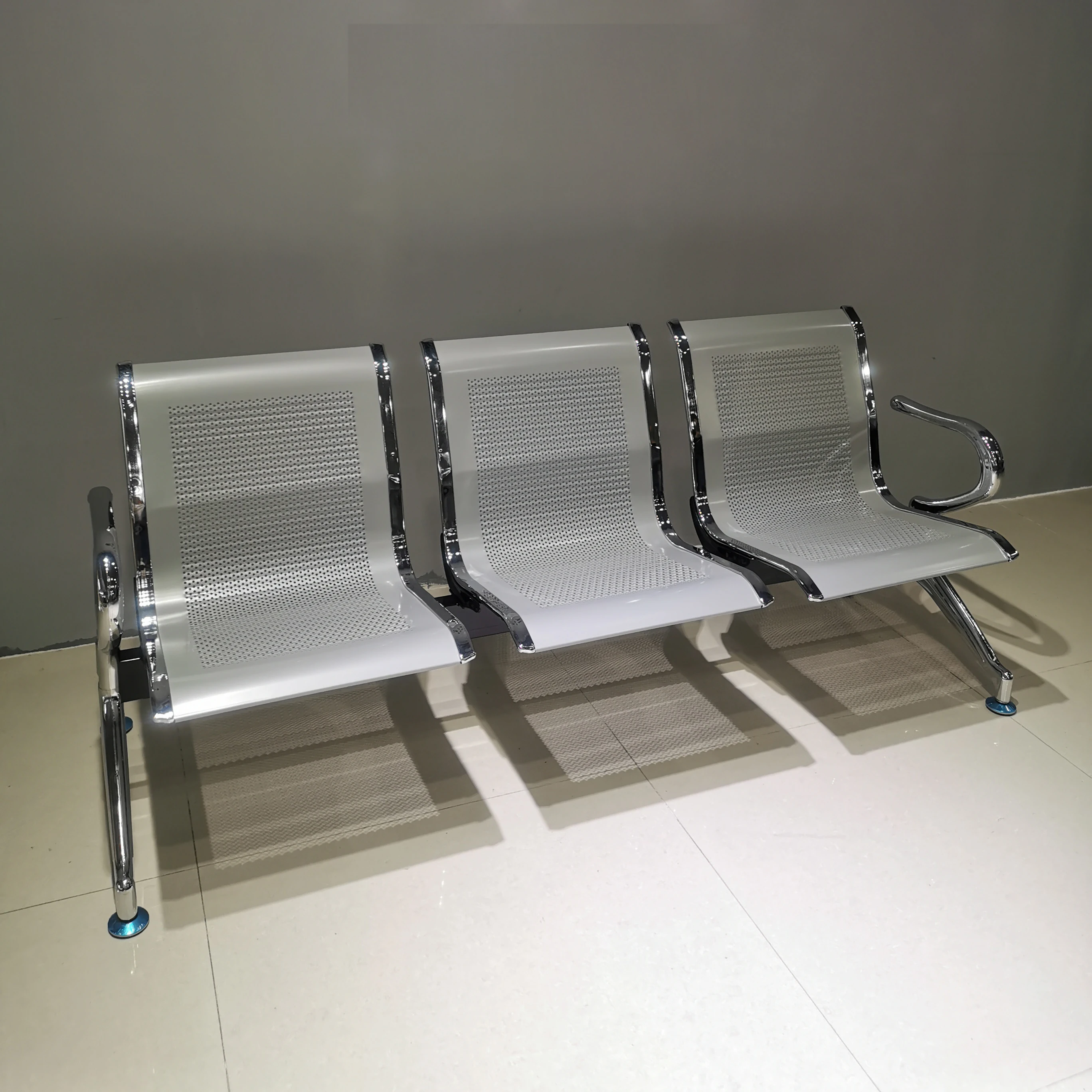 

Leer Hot-Selling 3 Seater Waiting Chair School Hospital Waiting Room Chair Airport Waiting Reception Chairs