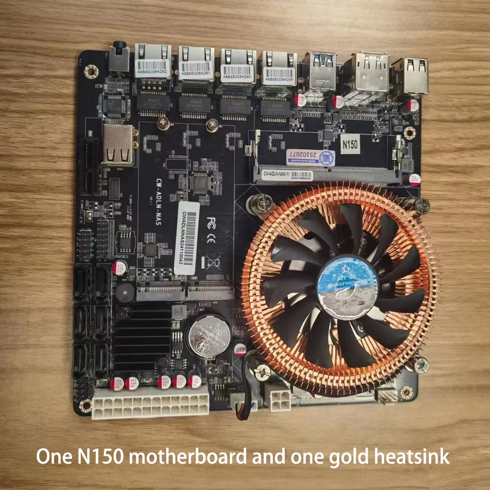 N100/N150 6-bay NAS moederbord - Nas Motherboard N100 6 Sata recensie en prijs