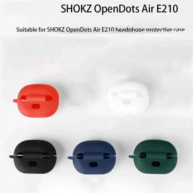 Skinlee Case For SHOKZ OpenDots Air E210 Multi-colored Liquid Silicone Full Protective Shell For SHOKZ OpenDots Air E210 Cover