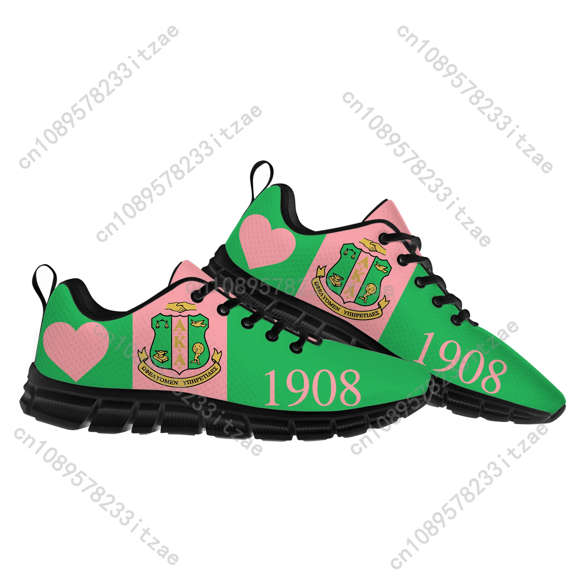 

A-Alpha Sorority A-AKA 1908 Sports Shoes Kappa Alpha Mens Womens Teenager Children Sneakers Parent Child Sneaker Customize Shoe