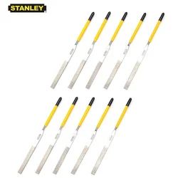 Stanley 10 piece 3x140mm 4x160mm 5x180mm diamond needle flat file tool 150 grit grinding hand metal jewelry tools wholesale