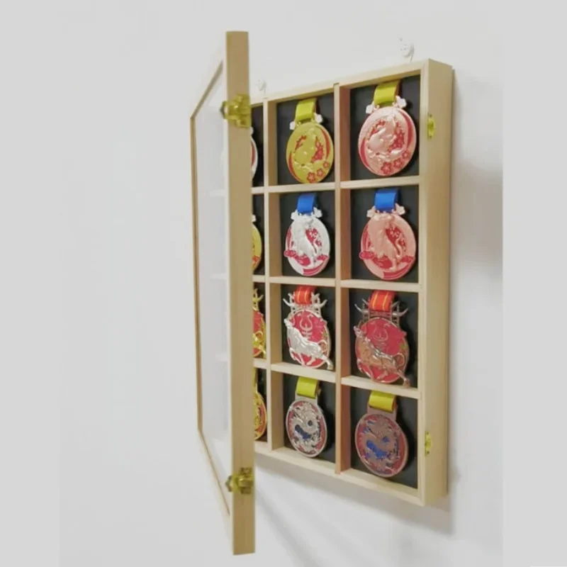 New Marathon Medal Display Stand, Acrylic Transparent Medal Display Box, Medal Collection And Commemoration Photo Frame