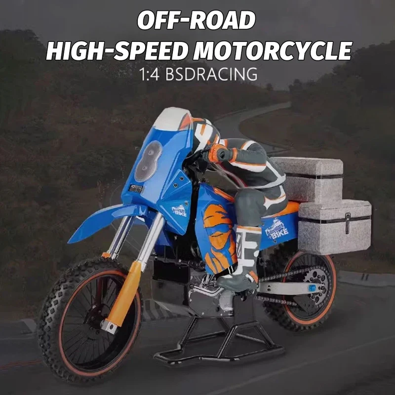 PD Racing 1/4 PD403 RTR Remote Control Motorcycle Off-road Racing Electric Brushless RC Model Motorcycle Adult Children's Toys