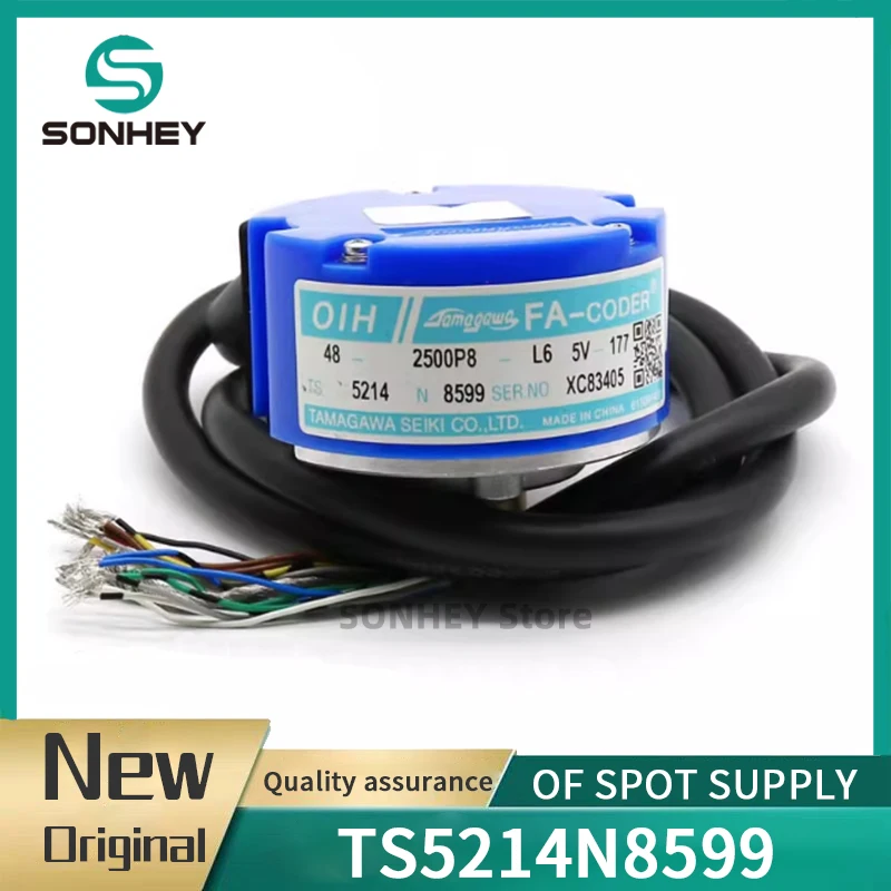 Original Tamagawa servo motor encoder OIH48-2500P8-L6-5V TS5214N856N8599