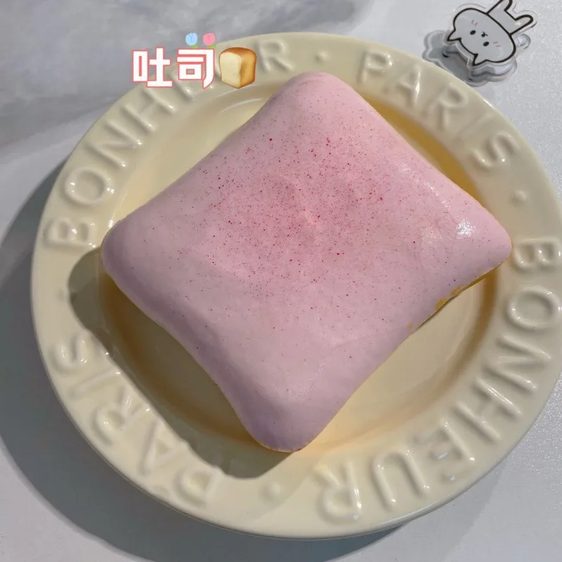 اسفنجي مقلد خبز التوست ضغط لعبة بطيئة ارتفاع الإجهاد الإغاثة الحسية تململ للقلق ADHD التوحد هدايا للأطفال البالغين #6