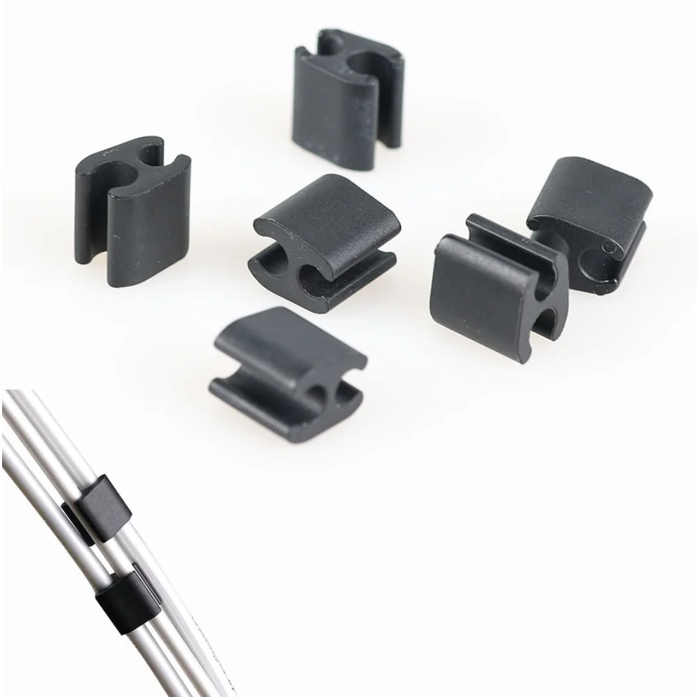 6pcs Bicycle Hub Oil Pipe Binding Fixture Bike Brake Shift Cable Harness Nylon Cable Buckle 14x8x3cm Brake Gear System Repairing