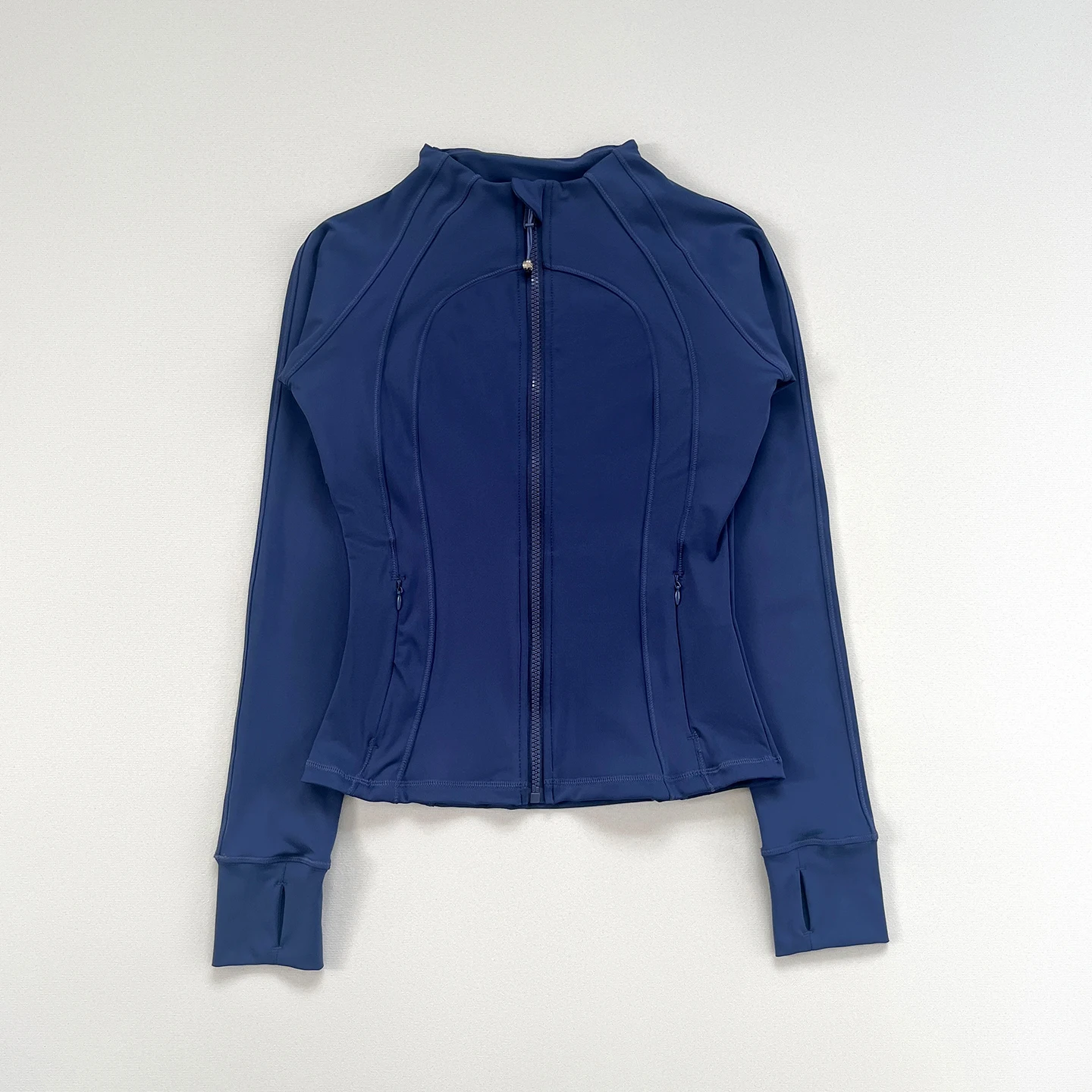 Women's Multi - color Sports Knit Jacket, Casual Long - sleeve Top, Fashion Solid - color Yoga Outerwear, 2025 New Arrival