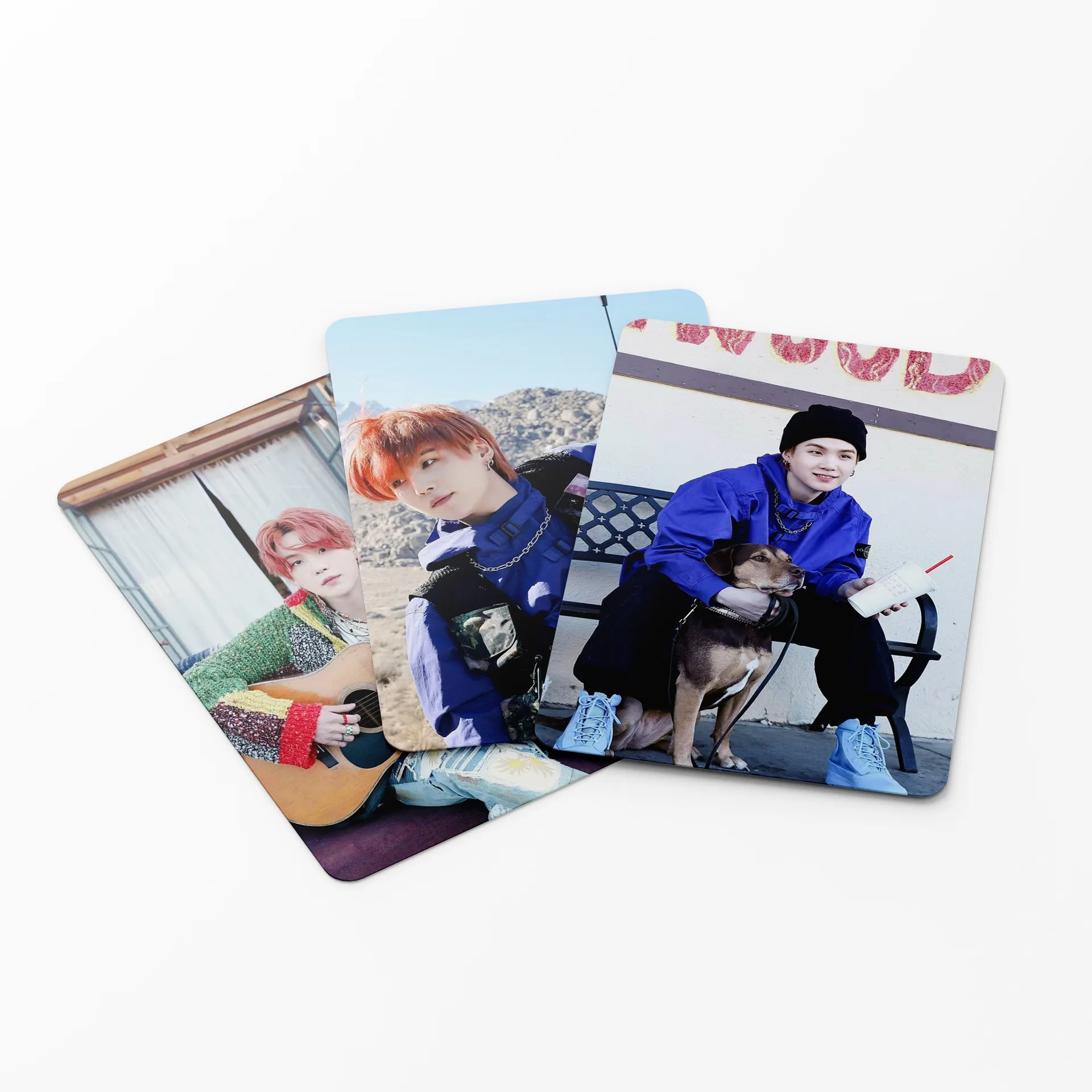 55Pcs/Set Kpop idol Suga Photo Card Personal Photo \