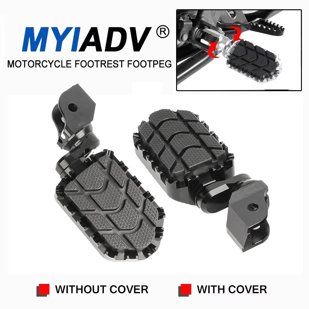 Motorcycle Foot pegs Footrest Foot Rests Accessories For BMW R1200GS GS1200 R1250GS LC ADV 2013-2024 F750GS F850GS S1000XR 15-19