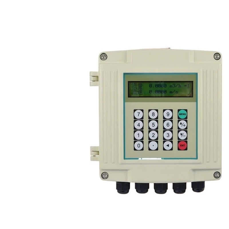 

High-precision ultrasonic, flowmeter pipeline type, sensor outer clip type