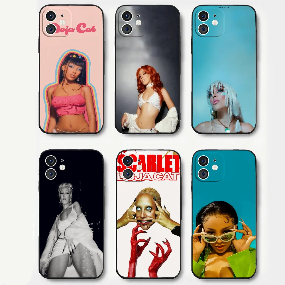 Singer Doja Cat Phone Case Silicone Soft For IPhone 16 15 14 13 12 11 Plus Pro Max Plus