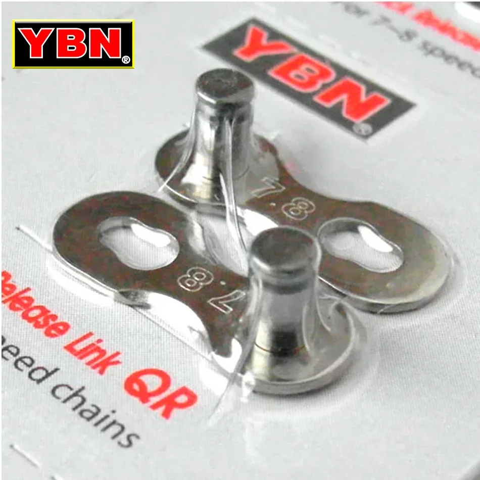 YBN 6 Pair Bike Chain Quick Link Mountain Cyclingl Bicycle Chain Missing Quick Connector Connecting Master for 8 9 10 11 12speed