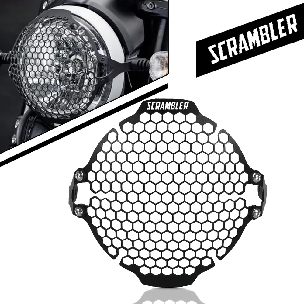 

Headlight Guard Grille Head light Lamp Grid Cover For Ducati Scrambler Street Classic (2018-2020) Scrambler Full Throttle 2015+