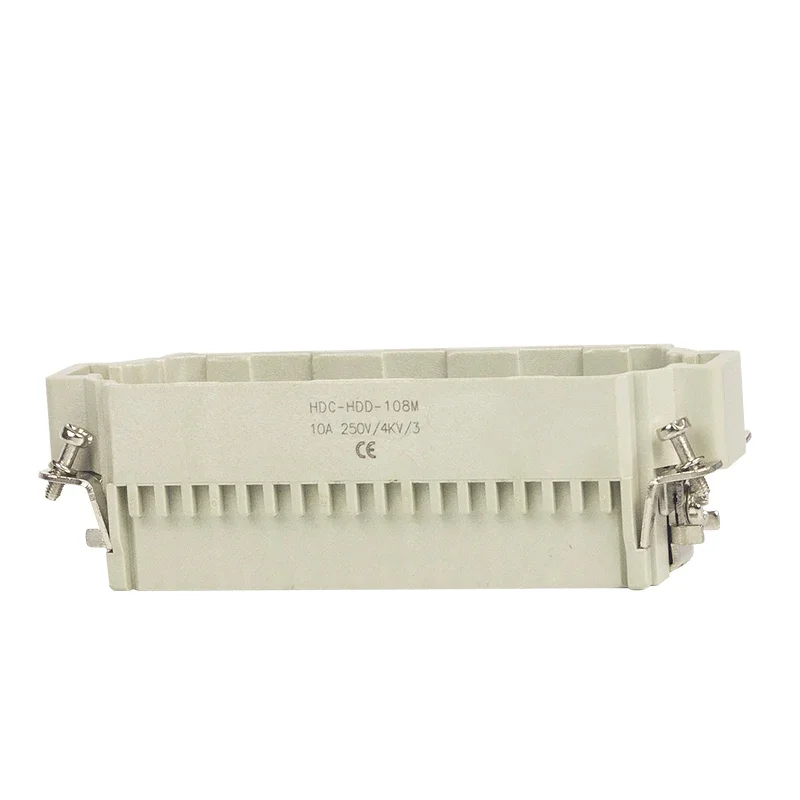 HDD-108 108 Core Multi Pin Industrial Rectangular Heavy Duty Connector With Cable Gland