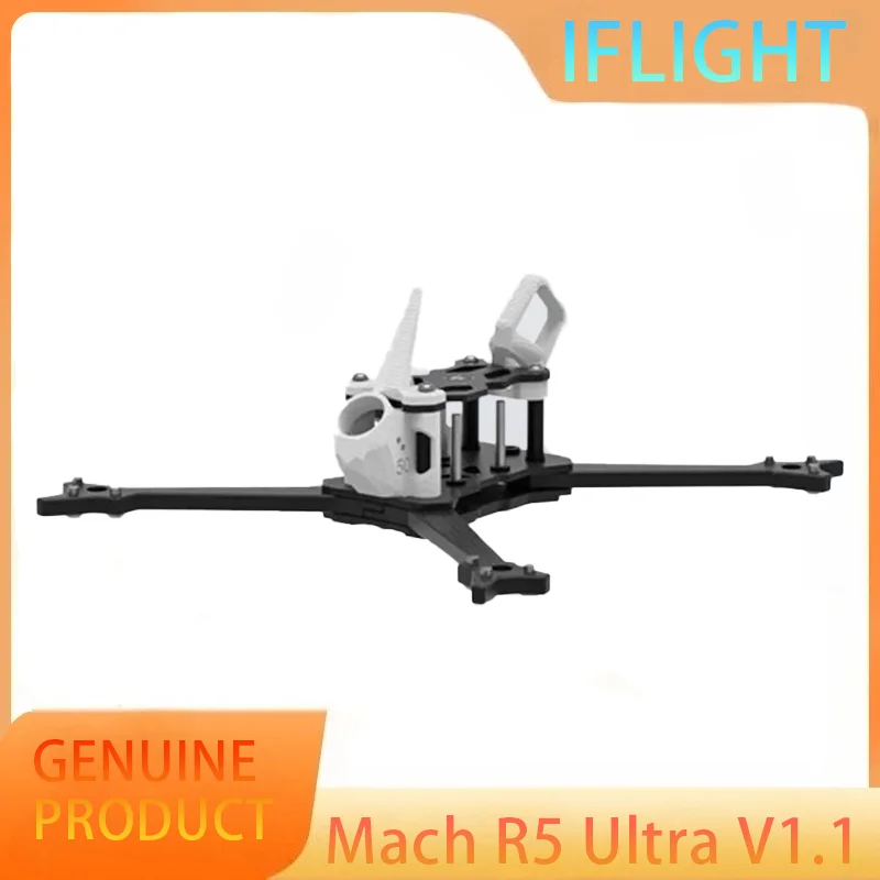 

IFlight Mach R5 Sport Ultra V1.1 Version 190mm Wheelbase Arm 5mm Camera Mounting Hole 14mm FPV Frame Kit FPV Parts