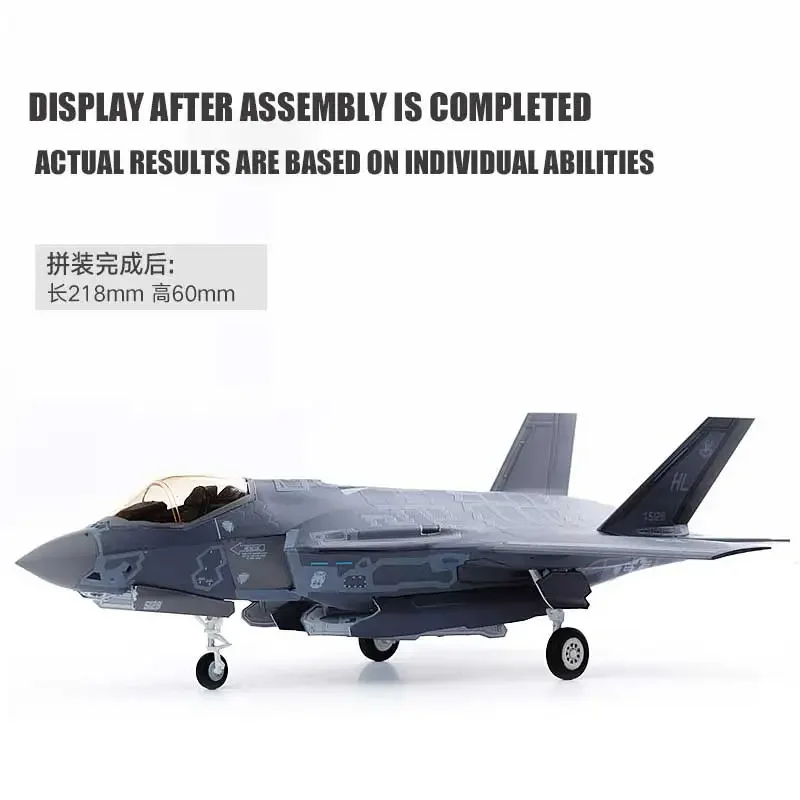 ชุดโมเดลเครื่องบินประกอบจากสถาบัน12561 F-35A Lightning 2 Fighter 7สติ๊กเกอร์น้ำกองทัพอากาศแห่งชาติ1/72