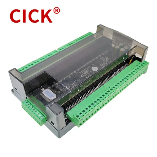 FX3U 48MR 48MT 24 entradas 24 salidas con RS232 RS485 38400bps relé Transistor PLC controlador lógico programable 6AD 2DA