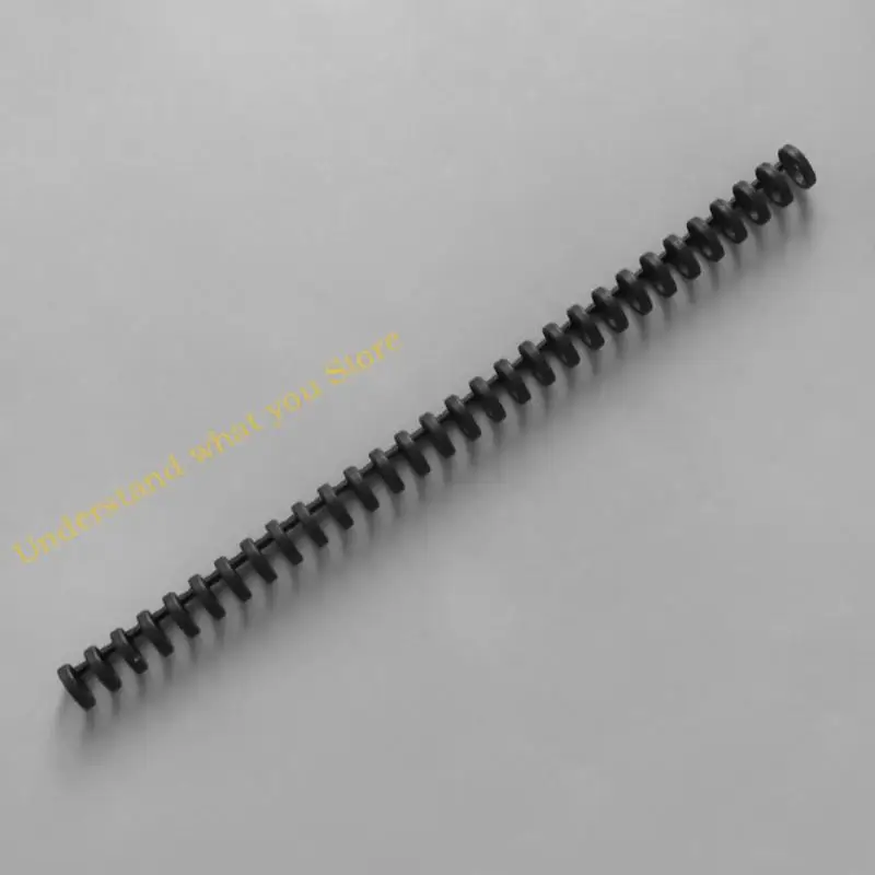 J60A 15mm Binding Plastic Binding Coil 30-anello da 0,59 "Diametro chiusura della clip della bobina rilegatura per dei