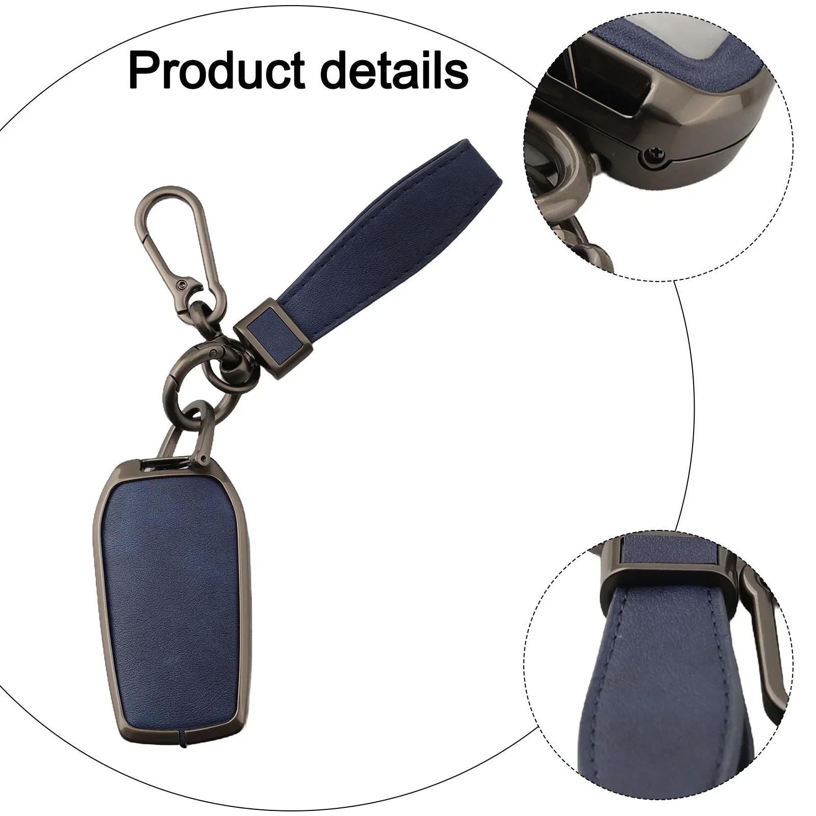 Remote Key Cover Leather Key Fob Case Protection Against Scratches Scuffs And Cracks Protection Long-lasting Protection