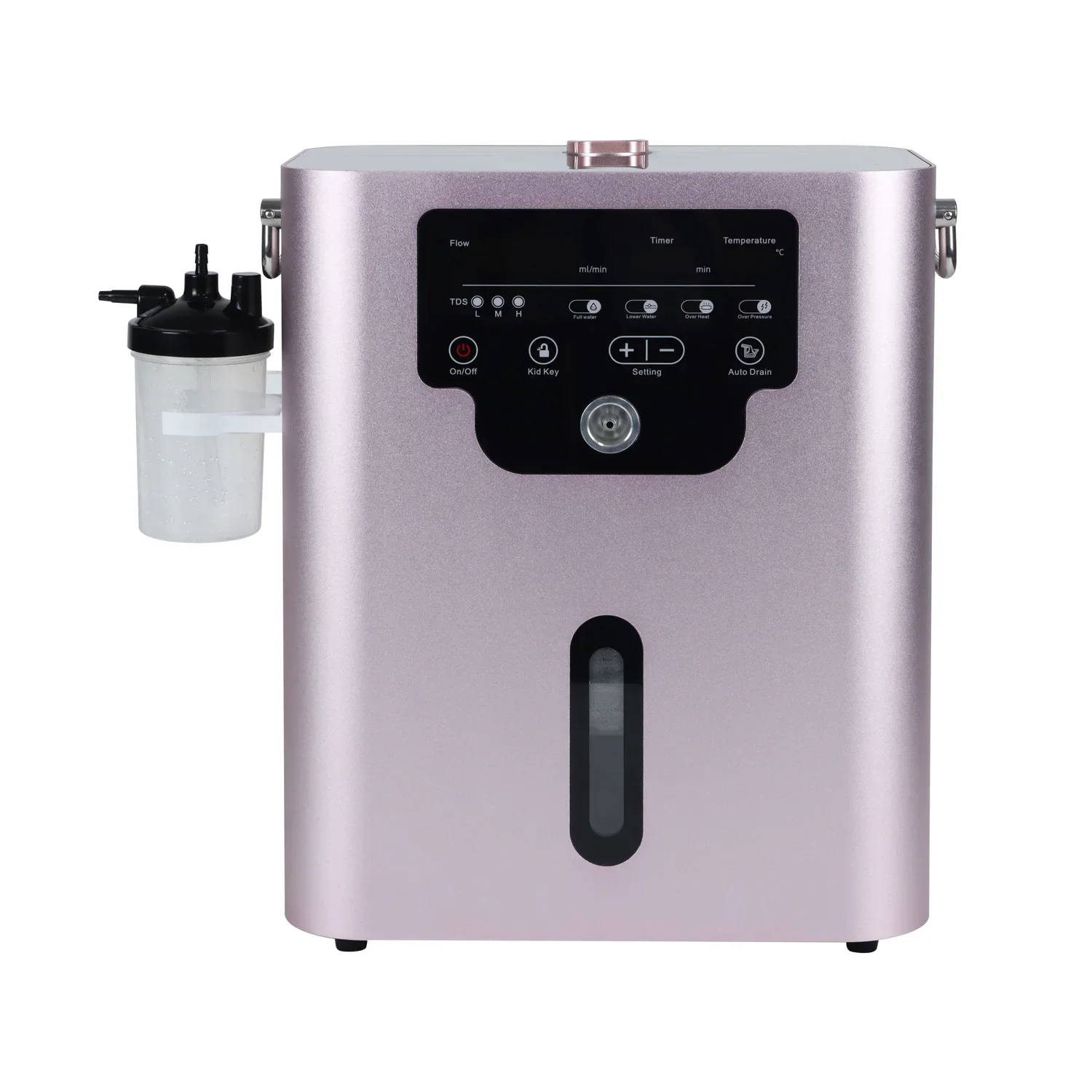 Suyzeko OEM Hydrogen Oxygen Inhaler PEM Technology Water Electrolysis 1500ml Molecular Hydrogen Inhalation Machine