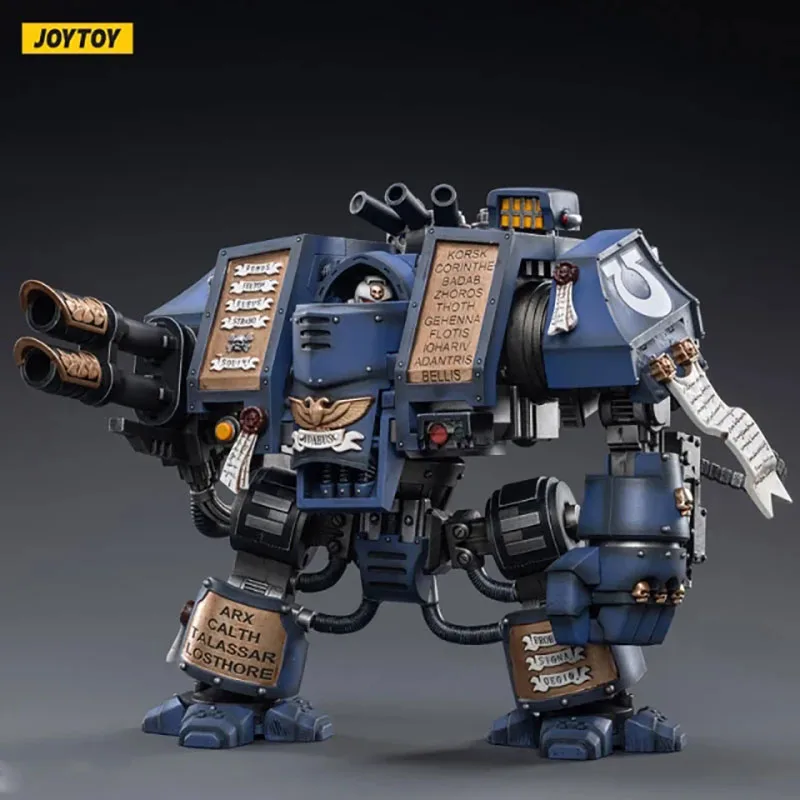 

JOYTOY Warhammer 40K 1/18 Space Marines Ultramarines Venerable Dreadnought Action Figure Model Toy for Collection