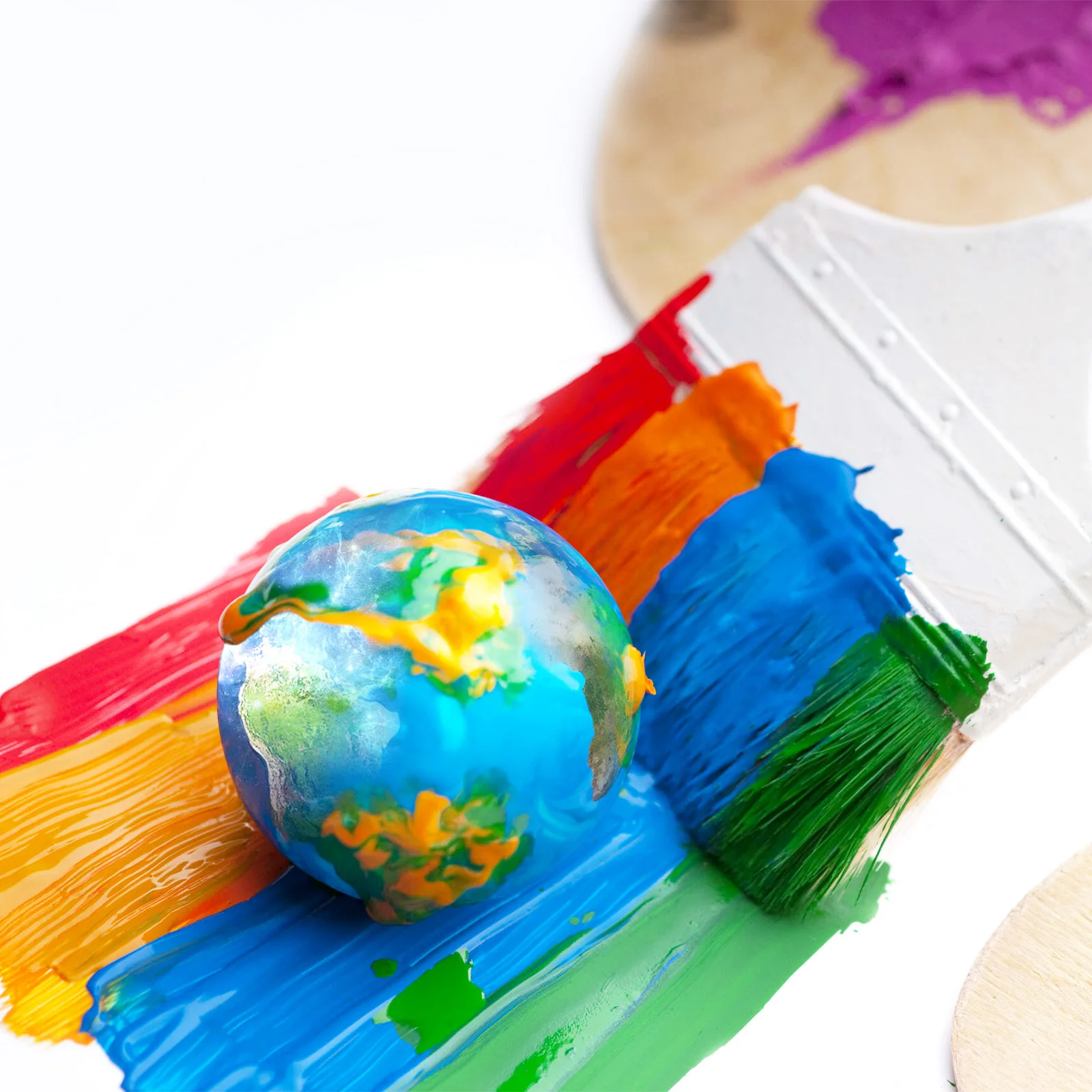 

9cm Solid Wooden Round Ball No Burrs Creative DIY Craft Accessories for Painting and Writing Solid Wooden Ball