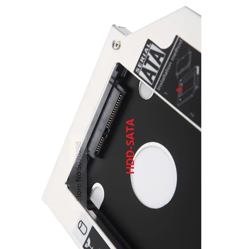 

SATA 9.5mm 2nd HDD SSD Hard Drive Optical bay Caddy Frame Adapter for Lenovo B50-45 E51-80 B50-10 B51-80 Z40-70 DA8A6SH