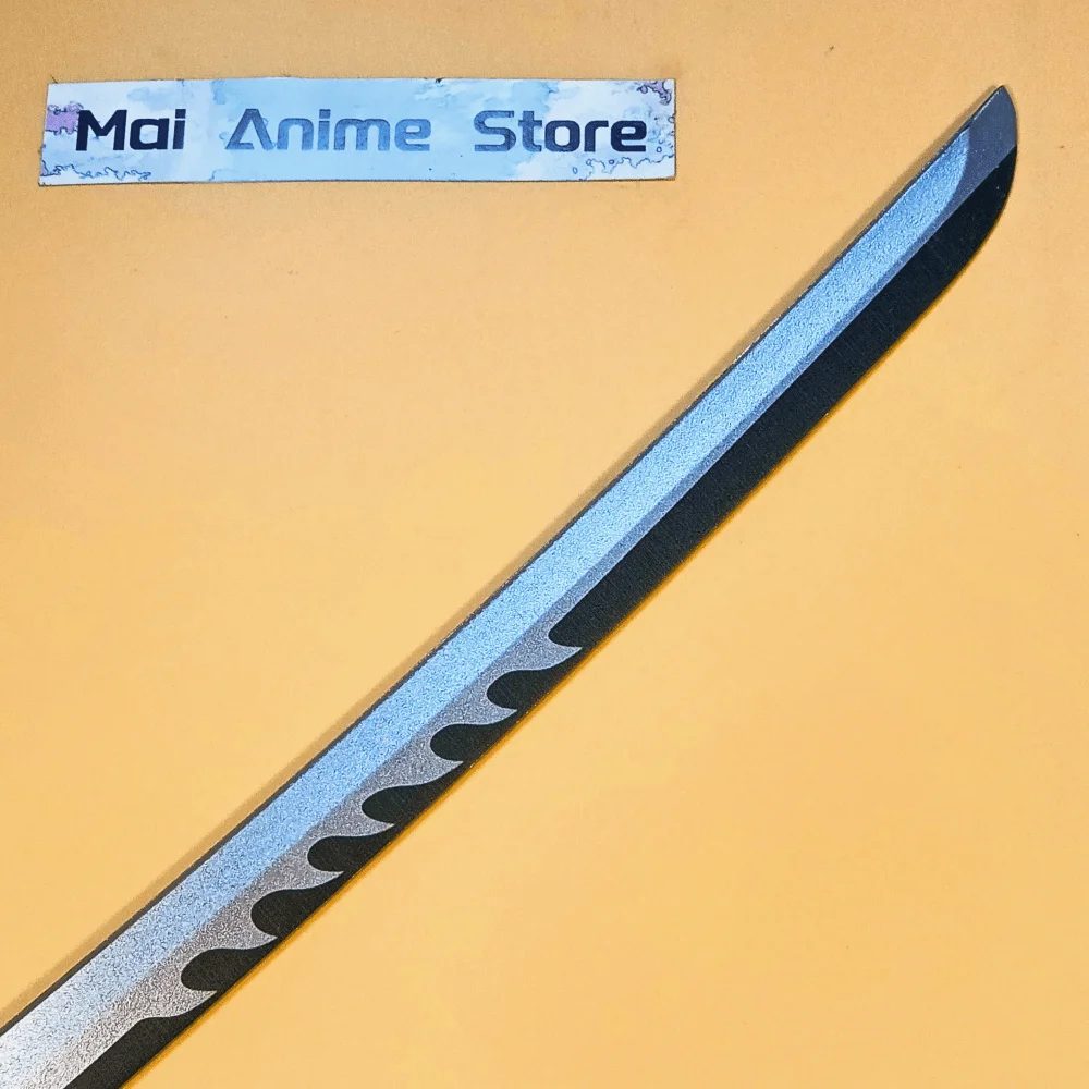 40インチの本物のフルサイズアニメ刀剣コスプレ小道具、実物大の日本の刀剣、侍アクションフィギュア、未研磨のおもちゃギフト