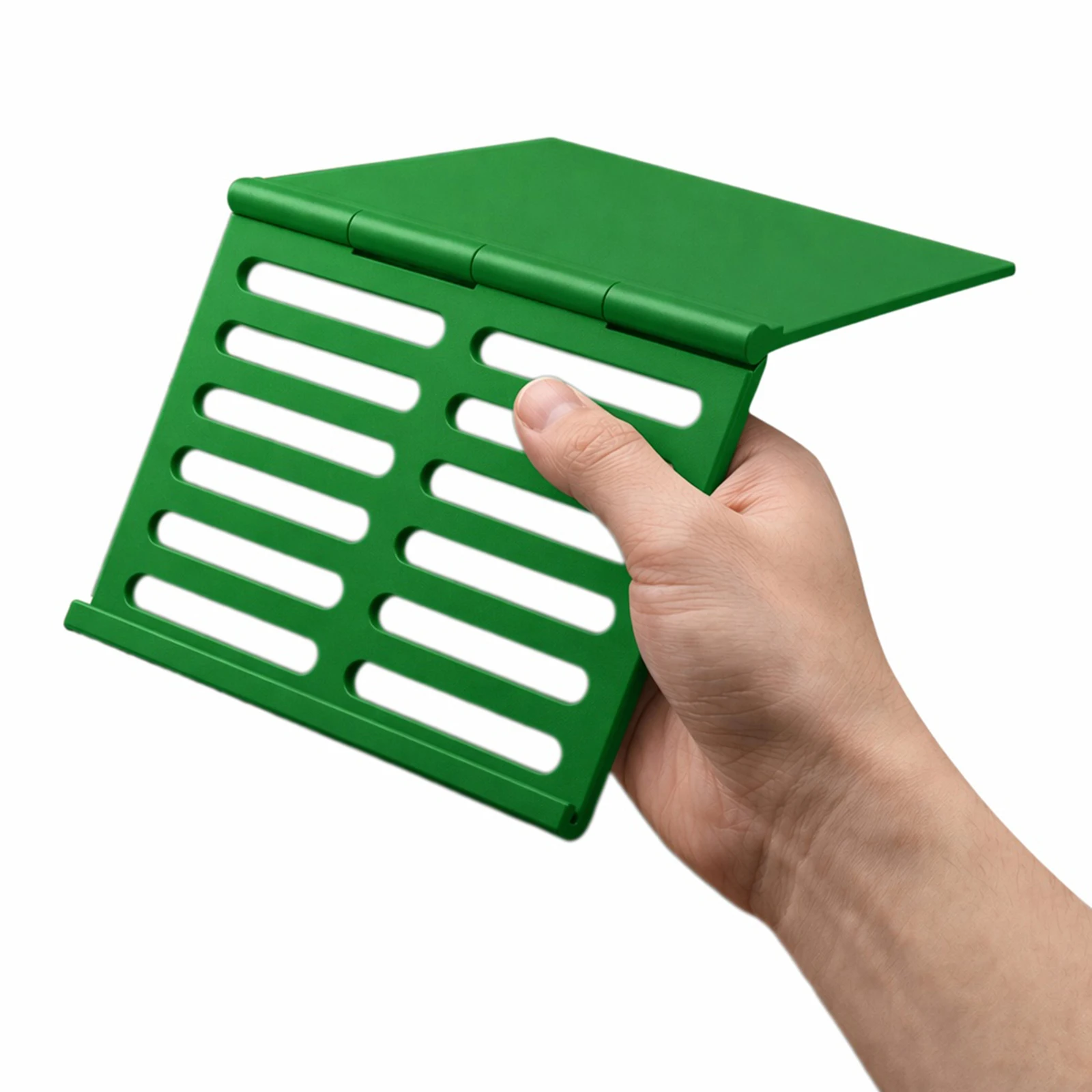 Foldable Mahjong Card Holder Non-Slip Under Mat Slide-In Stand Angled Viewing Mahjong Rack for American Mahjongs Accessories