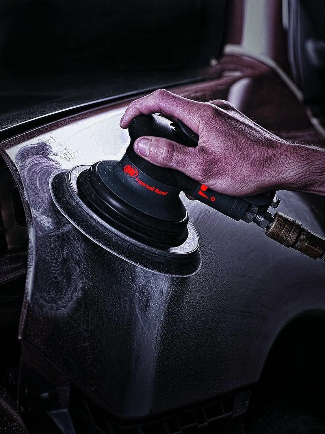 4151-HL Lixadeira orbital aleatória pronta a vácuo ultra dever de 6 polegadas com almofada de gancho e laço