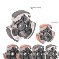 1Pcs For 2 Stroke 47cc 49cc Mini Pocket Dirt Bike ATV Scooter Motorcycle 3 Shoes Mini Moto Clutch Shoe Spring Centrifugal Clutch